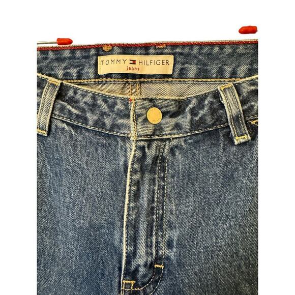 Vintage‎ Y2K Tommy Hilfiger Newest Slim Painter Women’s Denim Jeans - size 6 - Picture 3 of 15